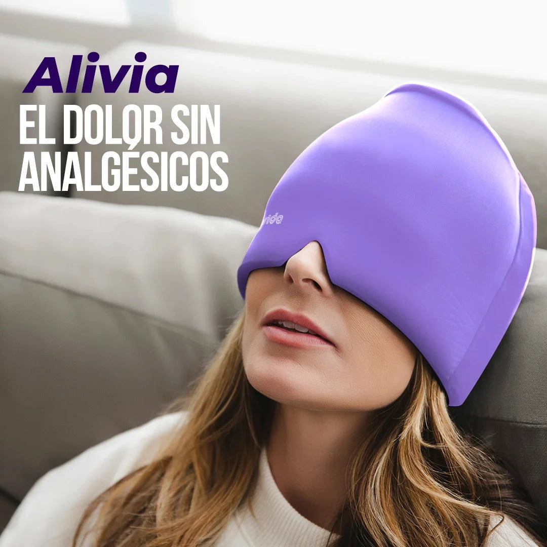 GORRO DE GEL ANTI MIGRAÑA