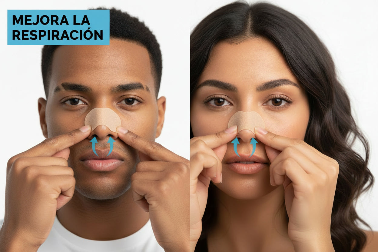 PARCHES NASALES ANTI RONQUIDO