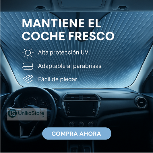 Parasol Retráctil para Coche de 65 cm