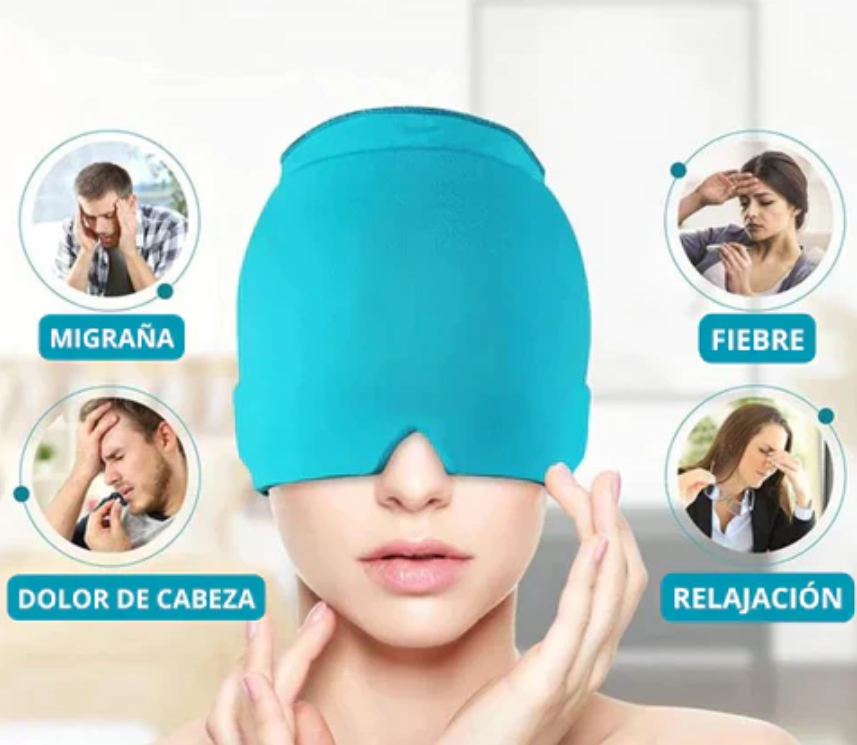 GORRO DE GEL ANTI MIGRAÑA